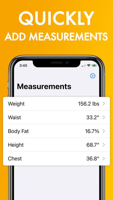 Weight progress chart over 30 days showing downward trend