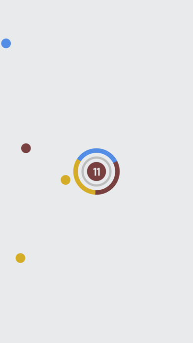 Spin Ring colored ring with an incoming dot to match