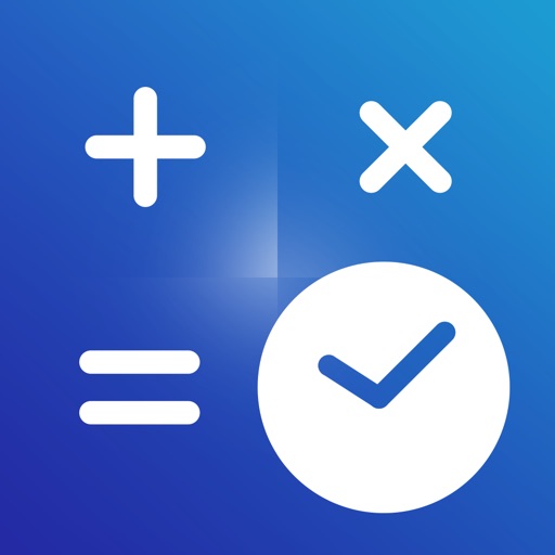 Time Calculator - Work Hours app icon for iOS